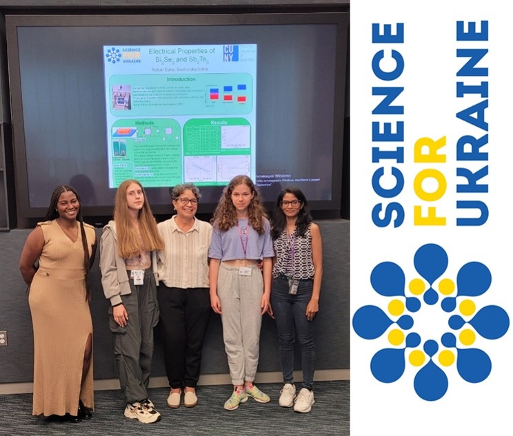 Science for Ukraine visits CCNY